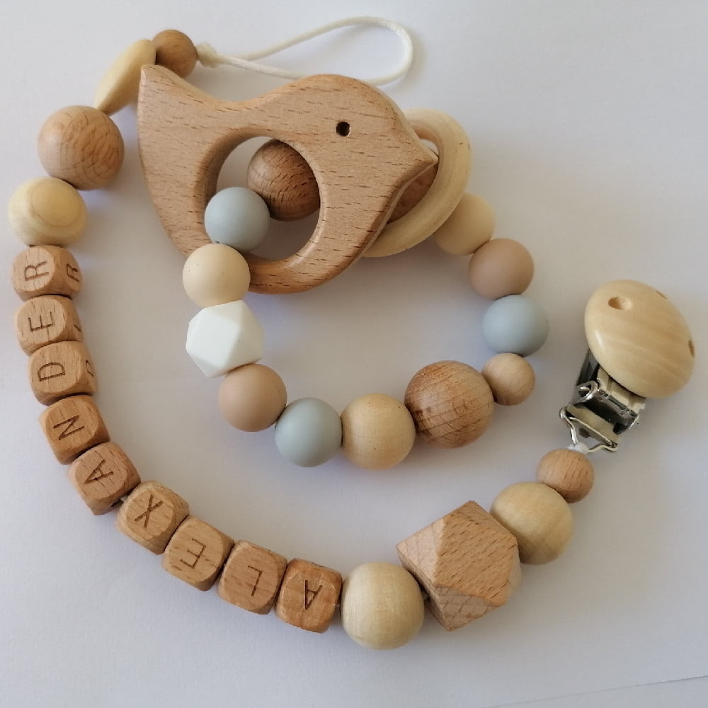 Grey Personalised Name - Birdie