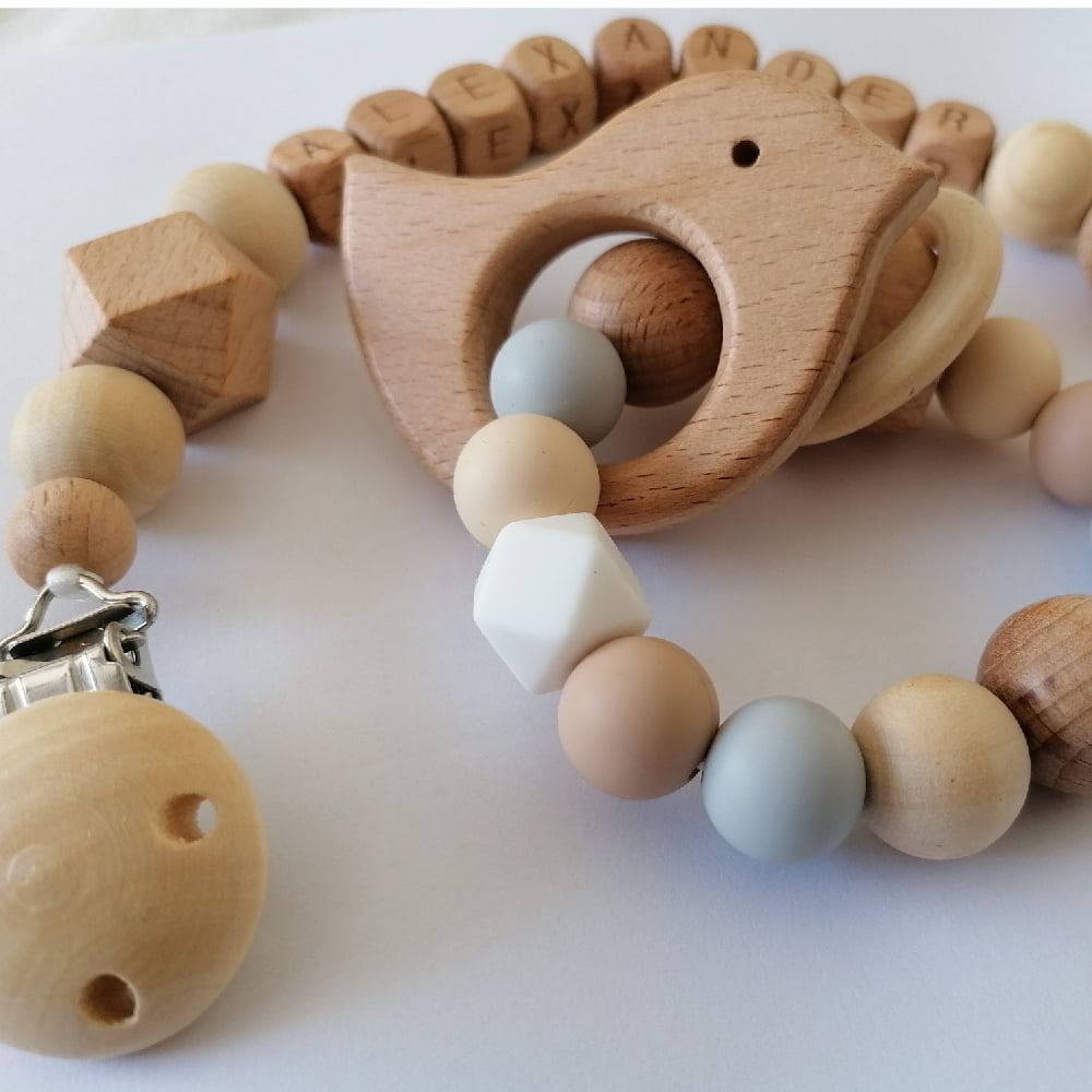 Grey Personalised Name - Birdie - Image 2