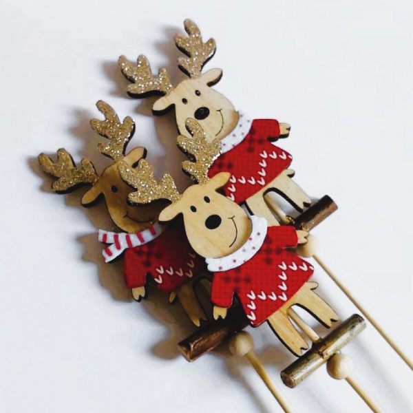 Christmas Reindeer Topper