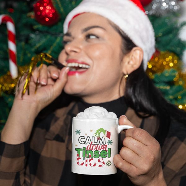 Tinsel Christmas Mug - Image 2