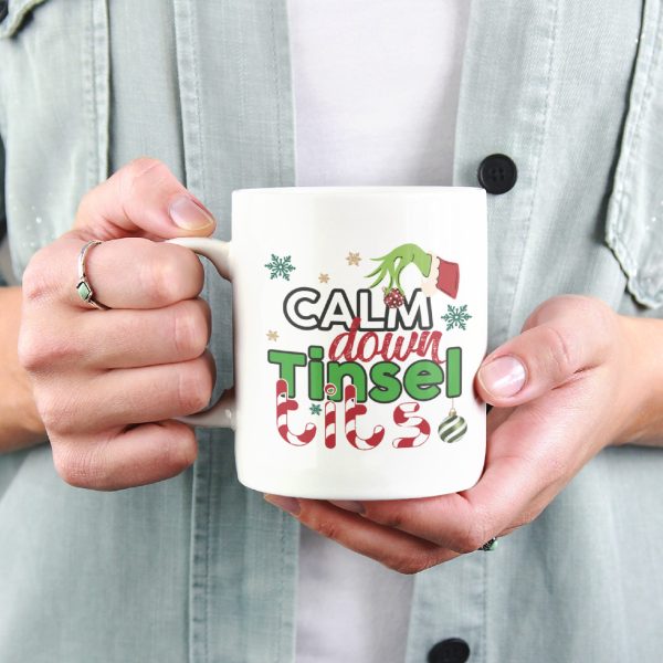 Tinsel Christmas Mug - Image 3