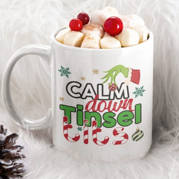 Tinsel Christmas Mug - Image 6