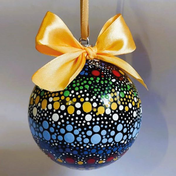 Handpainted Christmas Balls (80mm) - Image 5